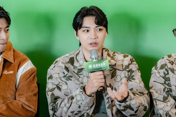 ▲《明日的過客》演員侯彥西、演員郭子豪、演員陳妤、演員毛祁芸出席高雄電影節。（圖／高雄電影節提供）