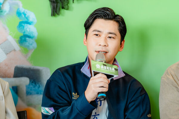 ▲《南方時光》孫淑媚、陳玄力、鄭有傑、黃迪揚、溫傑恩出席高雄電影節。（圖／高雄電影節提供）