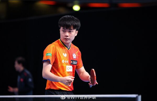 ▲▼台灣桌球一哥林昀儒。（圖／翻攝自微博／WTT世界乒聯）