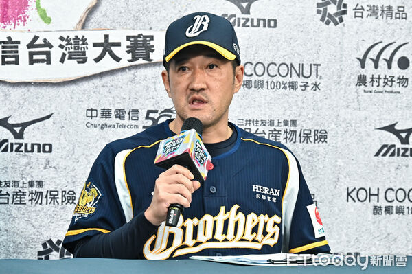 ▲▼2025中職台灣大賽G4，中信兄弟總教練平野惠一。（圖／記者李毓康攝）