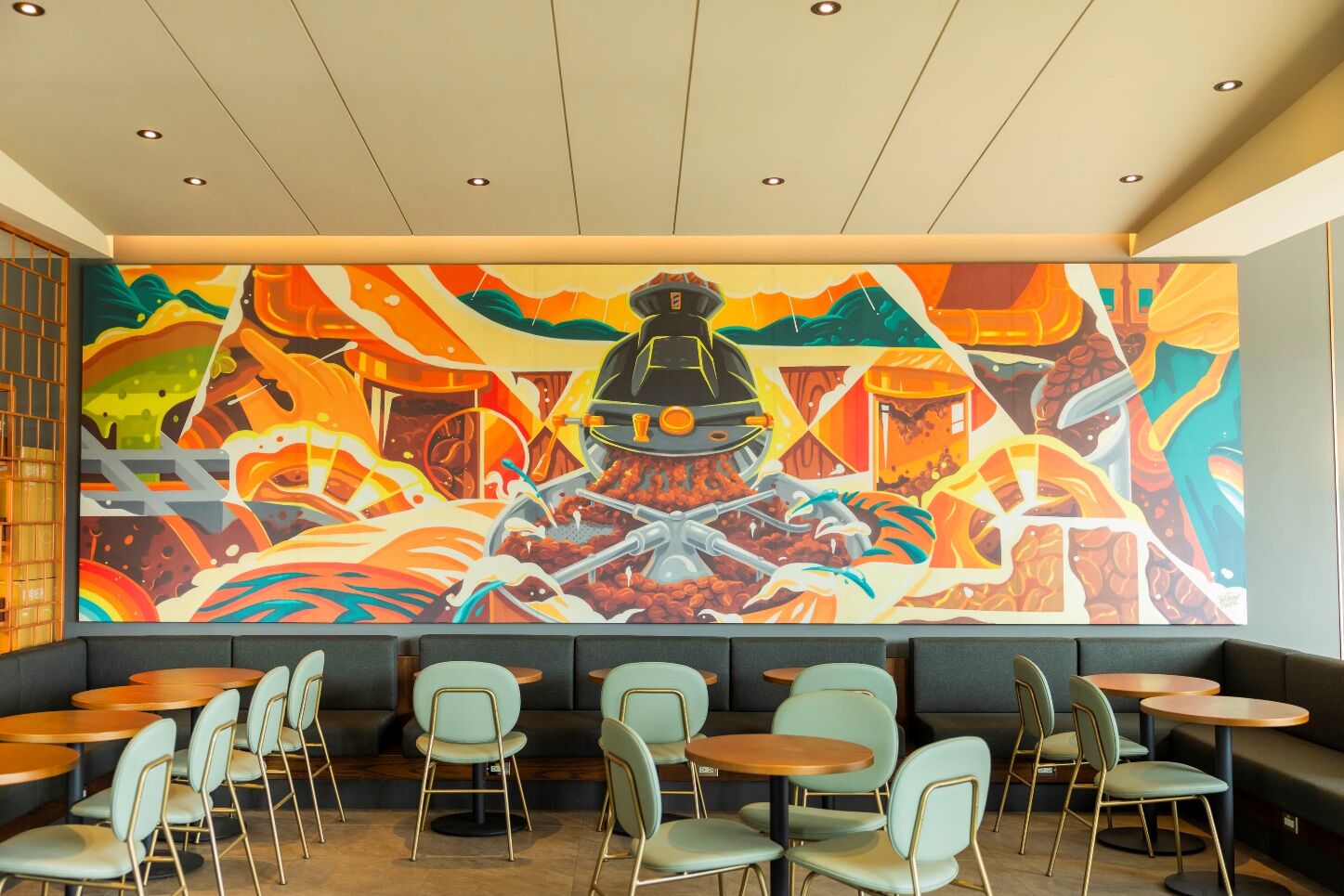 ▲伯朗咖啡館科大店。（圖／品牌提供）