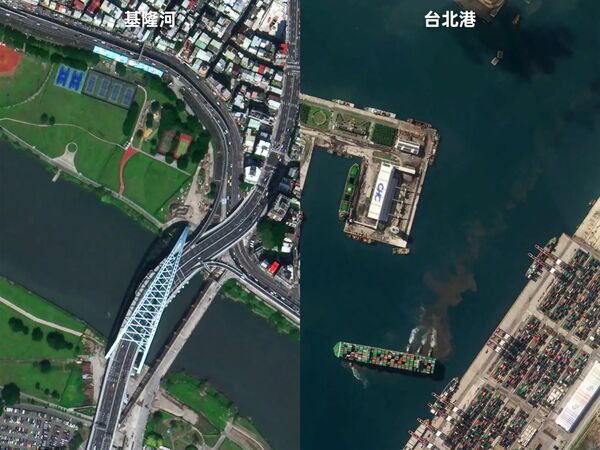 ▲中國吉林一號衛星釋出「太空俯瞰台灣」高清照。（圖／翻攝自微博）