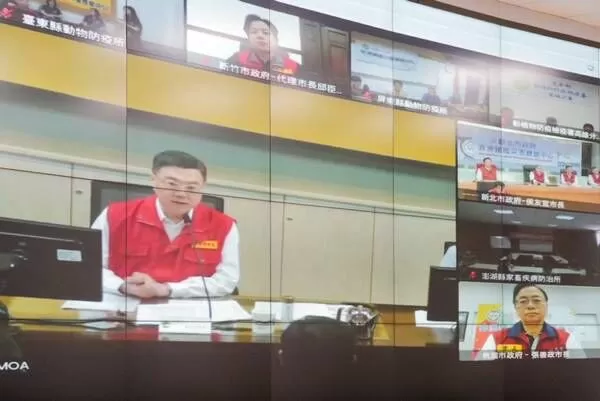 ▲行政院非洲豬瘟應變會議