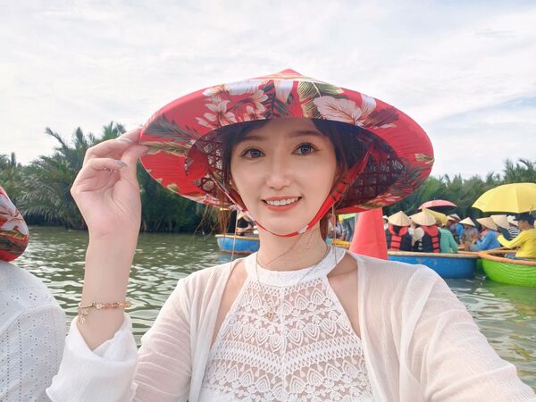 ▲▼會安椰子船。（圖／部落客混血珊莎的奇幻旅程授權提供）