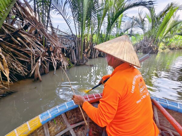 ▲▼會安椰子船。（圖／部落客混血珊莎的奇幻旅程授權提供）