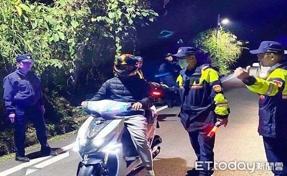 ▲埔警環雙時段稽查，嚴打烏賊車與噪音重機。（圖／記者高堂堯翻攝）