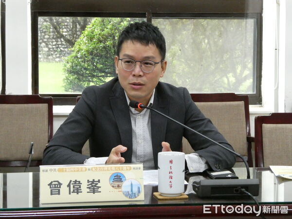 ▲▼「解讀中共『二十屆四中全會』與『紀念台灣光復八十週年』」座談會，王信賢、曾偉峰、張登及、張五岳、黃信豪、劉孟俊。（圖／記者陳冠宇攝）