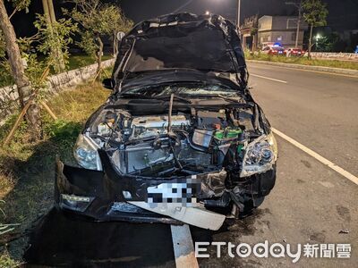 探望老父遇死劫!嘉義酒駕男撞飛孝子「車都爛了」 他頭顱骨折亡