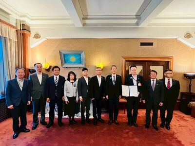 台北、名古屋簽署「防災合作備忘錄」 名古屋副市長:深化互信