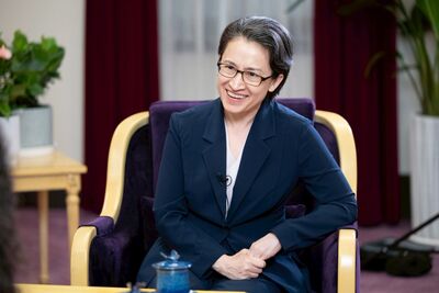 蕭美琴：台灣戰貓精神具備靈活務實　貓被逼到牆角也會反擊