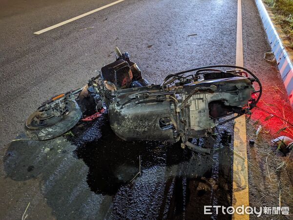 ▲▼             嘉義男子下班騎車回老家探視父親，途中遭酒駕轎車撞死。（圖／記者翁伊森翻攝，下同）