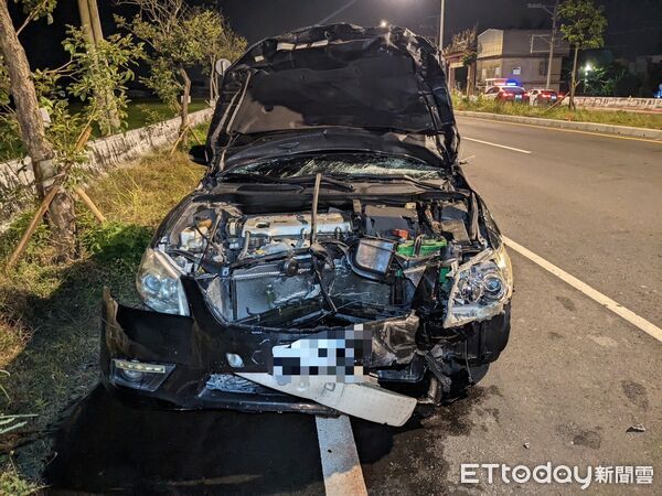 ▲▼             嘉義男子下班騎車回老家探視父親，途中遭酒駕轎車撞死。（圖／記者翁伊森翻攝，下同）