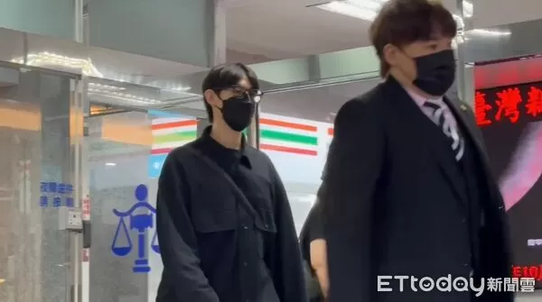 ▲閃兵案開庭結束，陳向熙Teddy。（圖／記者陳以昇攝）