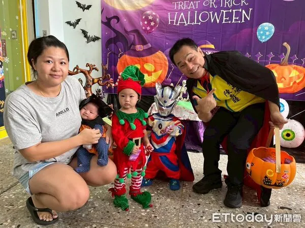 ▲竹山鎮萬聖節親子活動歡樂登場。（圖／竹山鎮公所提供，下同）