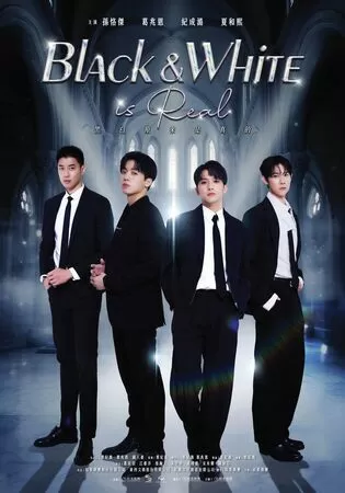 ▲《黑白原來是真的》由孫恪傑、葛兆恩、紀成澔、夏和熙主演。（圖／結果娛樂提供）