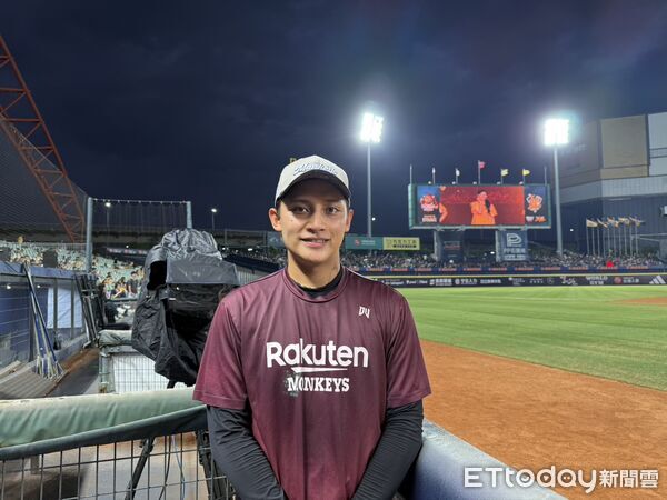 ▲樂天桃猿馬傑森。（圖／記者胡冠辰攝）