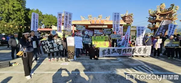 ▲南投縣政府擬於名間鄉興建垃圾焚化廠，引發地方民眾和環保團體連月抗議。（圖／資料照片，記者高堂堯攝）