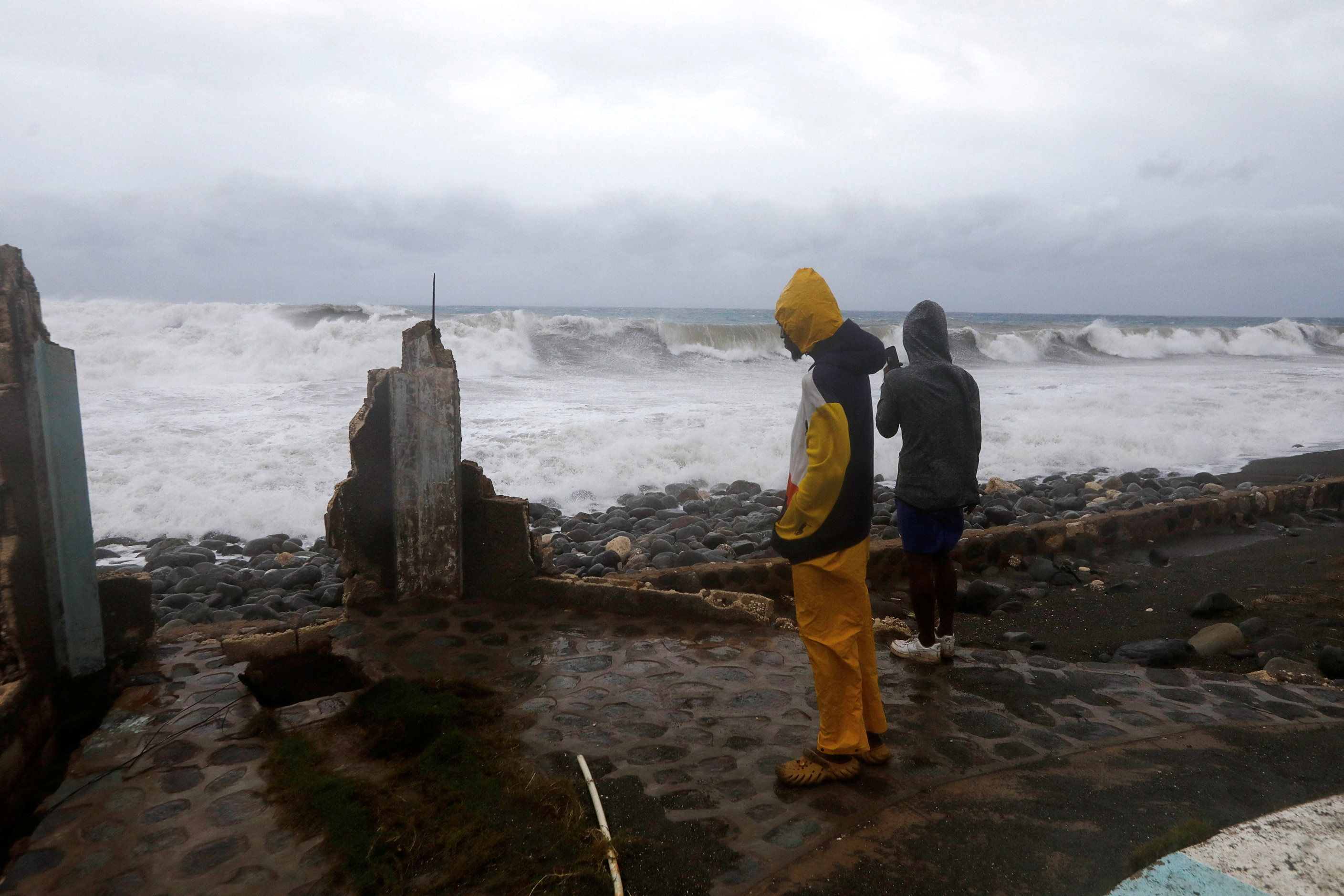 ▲▼ 颶風「梅麗莎」（Melissa）襲牙買加。（圖／路透）