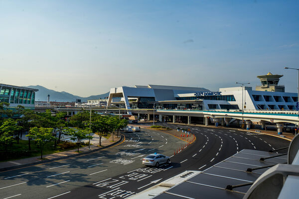▲▼ 南韓釜山金海國際機場。（示意圖／VCG）