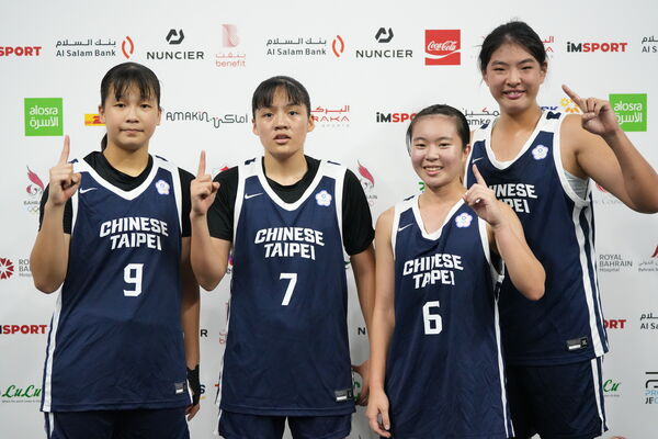 ▲喬麗爾、陳芯、吳沛萱、謝艾彤攜手拿下本屆亞青運3X3女籃金牌殊榮。（圖／中華奧會提供）