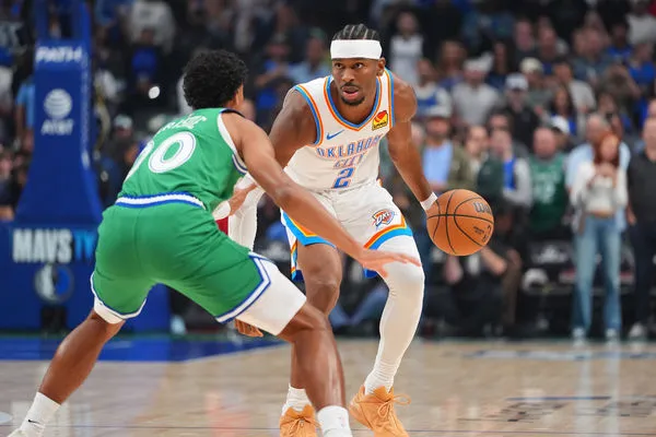 ▲雷霆吉爾吉斯-亞歷山大、獨行俠狀元弗拉格。（圖／達志影像／美聯社）