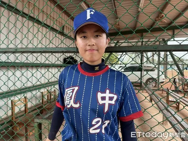 ▲鳳山高中裴紫婷。（圖／記者楊舒帆攝）