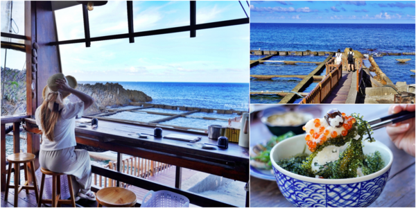 ▲▼新北貢寮東北角美食推薦「92k週末食堂」！季節限定絕美海景餐廳，一周只營業4天。（圖／部落客Mika提供）