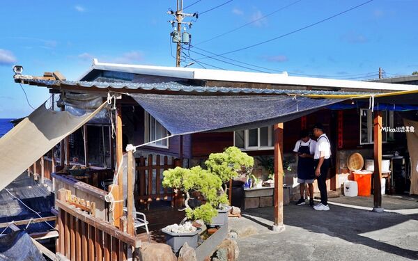 ▲▼新北貢寮東北角美食推薦「92k週末食堂」！季節限定絕美海景餐廳，一周只營業4天。（圖／部落客Mika提供）