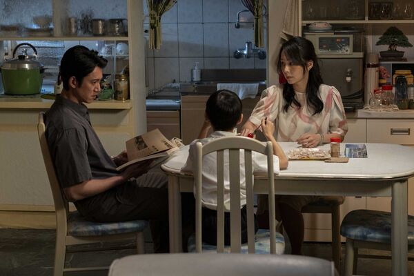 ▲《南方時光》陳玄力、孫淑媚、吳慷仁。（圖／百景映畫提供）