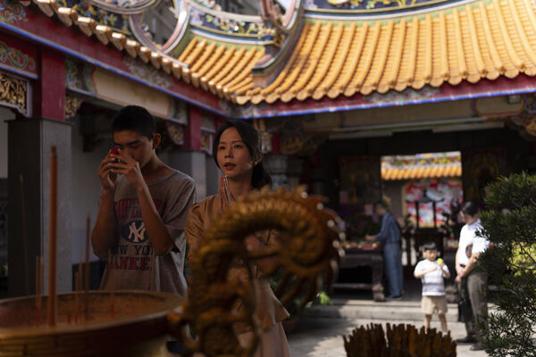 ▲《南方時光》陳玄力、孫淑媚、吳慷仁。（圖／百景映畫提供）