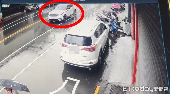 逆向詭停17秒畫面曝!休旅駕駛「割喉撞擊慘亡」 車上留20cm刀