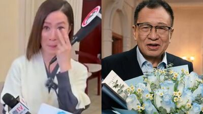 佘詩曼痛失乾爹許紹雄！　忍淚悼念：我不會再哭了