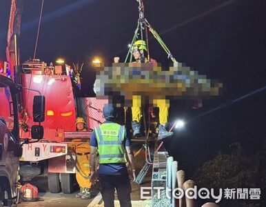 快訊／台中男子晚間墜橋「掉落山谷亡」