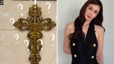 家門口十字架「整組被偷走」！小薰PO照傻眼：不知道該哭還是該笑