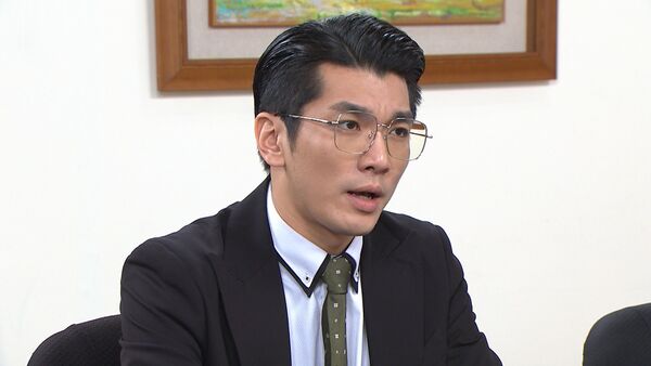 ▲《好運來》蘇晏霈、吳政澔打官司，飾演律師的丁力騏壓力大。（圖／民視提供）