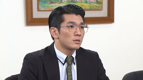 ▲《好運來》蘇晏霈、吳政澔打官司，飾演律師的丁力騏壓力大。（圖／民視提供）