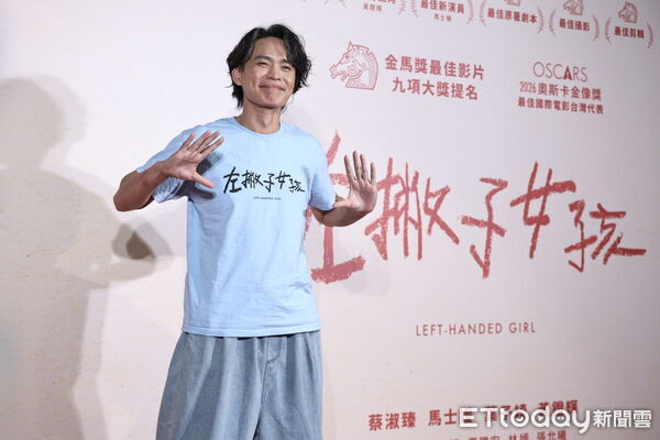 ▲黃鐙輝出席《左撇子女孩》首映會。（圖／記者林敬旻攝）