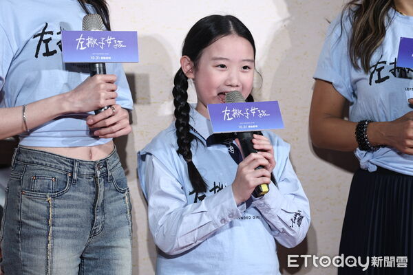 ▲葉子綺出席《左撇子女孩》首映會。（圖／記者林敬旻攝）