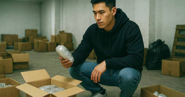 北聯幫幹部王皓莆AI生成模擬示意圖，其主要負責與美國買家對口，購買毒品後，再派遣小弟前往驗貨、分裝。（圖／AI模擬示意圖）