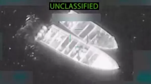 ▲▼美軍再擊沉4艘「運毒船」釀14死。（圖／翻攝自X／Pete Hegseth）