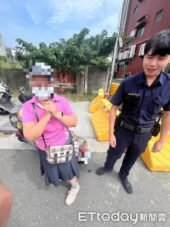 ▲▼   「重陽敬老更敬心 朴警助長者尋回愛車暖人心」   。（圖／朴子分局提供）