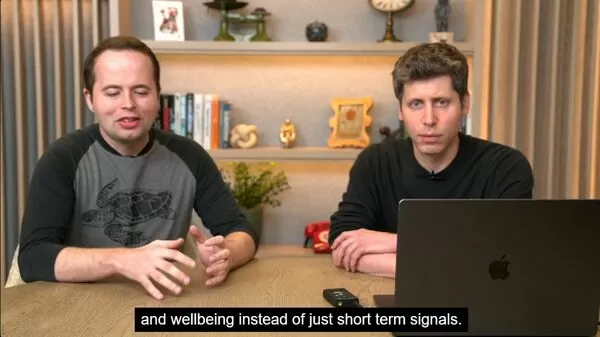 ▲▼10/28SamAltman直播。（圖／OpenAI）