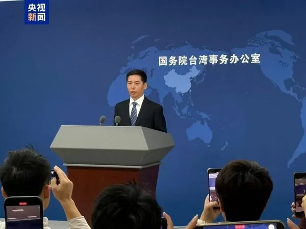 ▲▼大陸國台辦發言人、經濟局長彭慶恩。（圖／翻攝央視新聞）