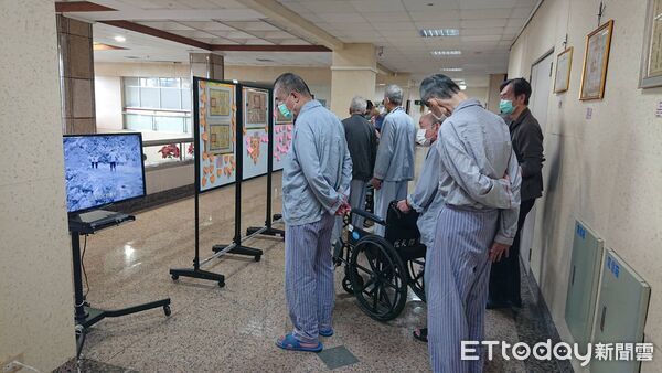 ▲臺中榮總埔里分院慶祝榮民節，回顧光榮時刻，攜手TUTU音樂舞蹈團傳藝獻愛。（圖／台中榮總埔里分院提供）