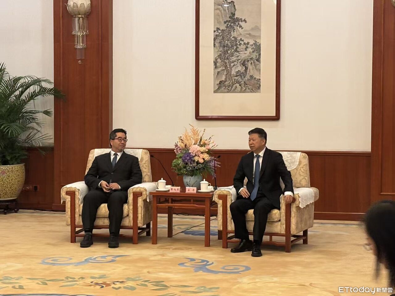 國民黨準副主席赴中會面宋濤 民進黨:曲解民調如詐騙集團