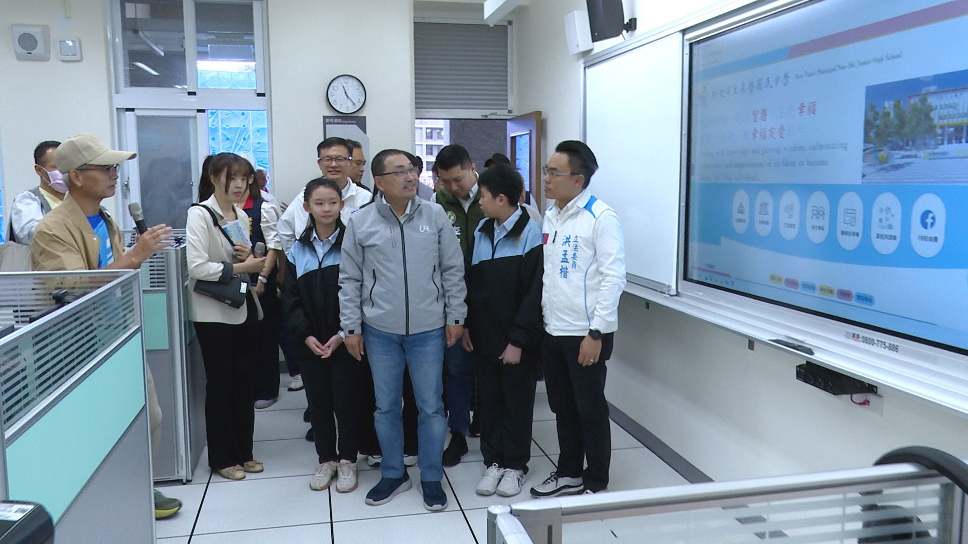 ▲新北林口教育加速起飛 南勢國中二期校舍暨社福大樓加速實現▼             。（圖／記者鄭遠龍攝）