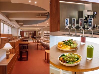伯朗咖啡館科大概念店吹北歐風　首創7.5秒咖啡自取用Z世代習慣打造餐飲
