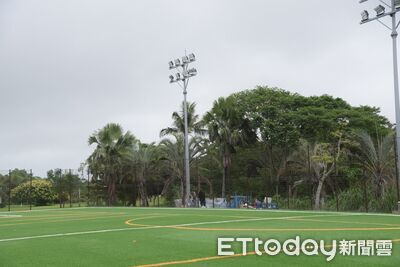 斥資4千萬！花蓮佐倉運動公園八人制足球場將完工　估年底啟用