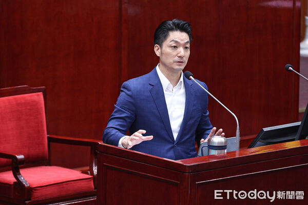 ▲台北市長蔣萬安於市議會備詢。（圖／記者林敬旻攝）