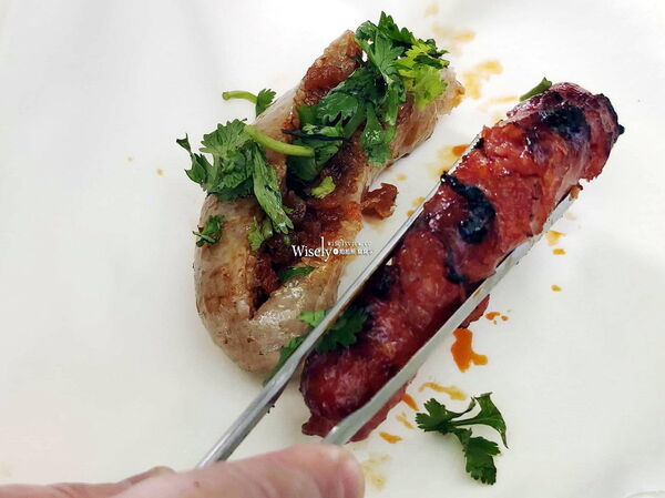 ▲▼礁溪香腸伯。（圖／部落客WISELY&rsquo;S 拍拍照寫寫字授權提供）